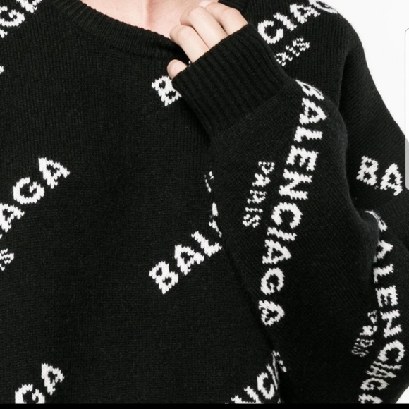 Balenciaga  Iconic Logo Sweater - Picture 9 of 13